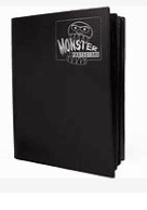 12 Pocket Monster Trading Card Binder Black